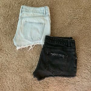 Denim Maternity Shorts